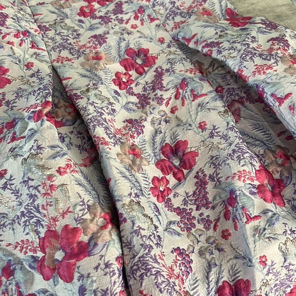 NWT AIDAN MATTOX Jacquard open back Dress Lilac. 6 party cruise wedding … - Picture 12 of 14